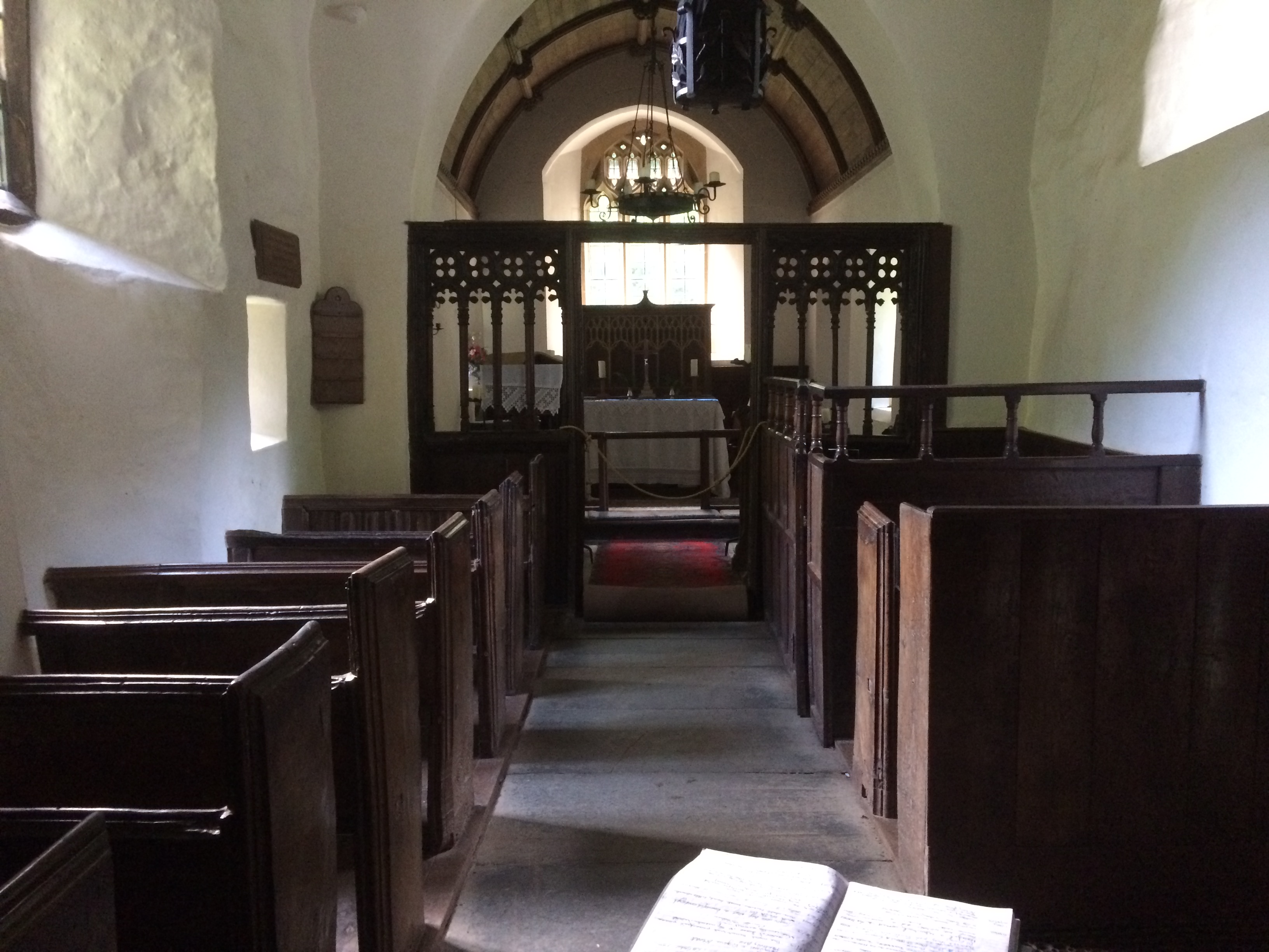 Culbone Church Interior