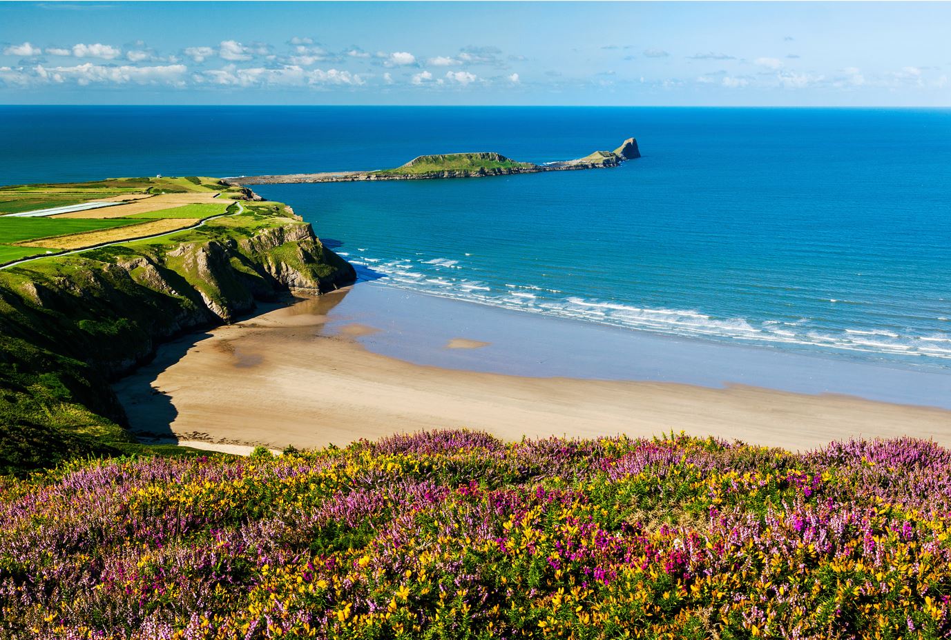 Greenwood, A. (2023). Gower Peninsula [Online image]. In Mickledore. https://www.mickledore.co.uk/blog/6-reasons-to-walk-the-gower-peninsula/