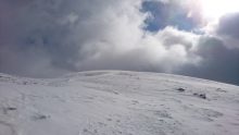 Heading up onto Helvellyn