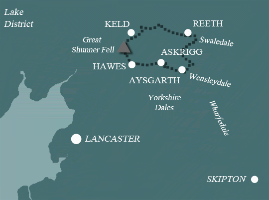 Herriot Way Map