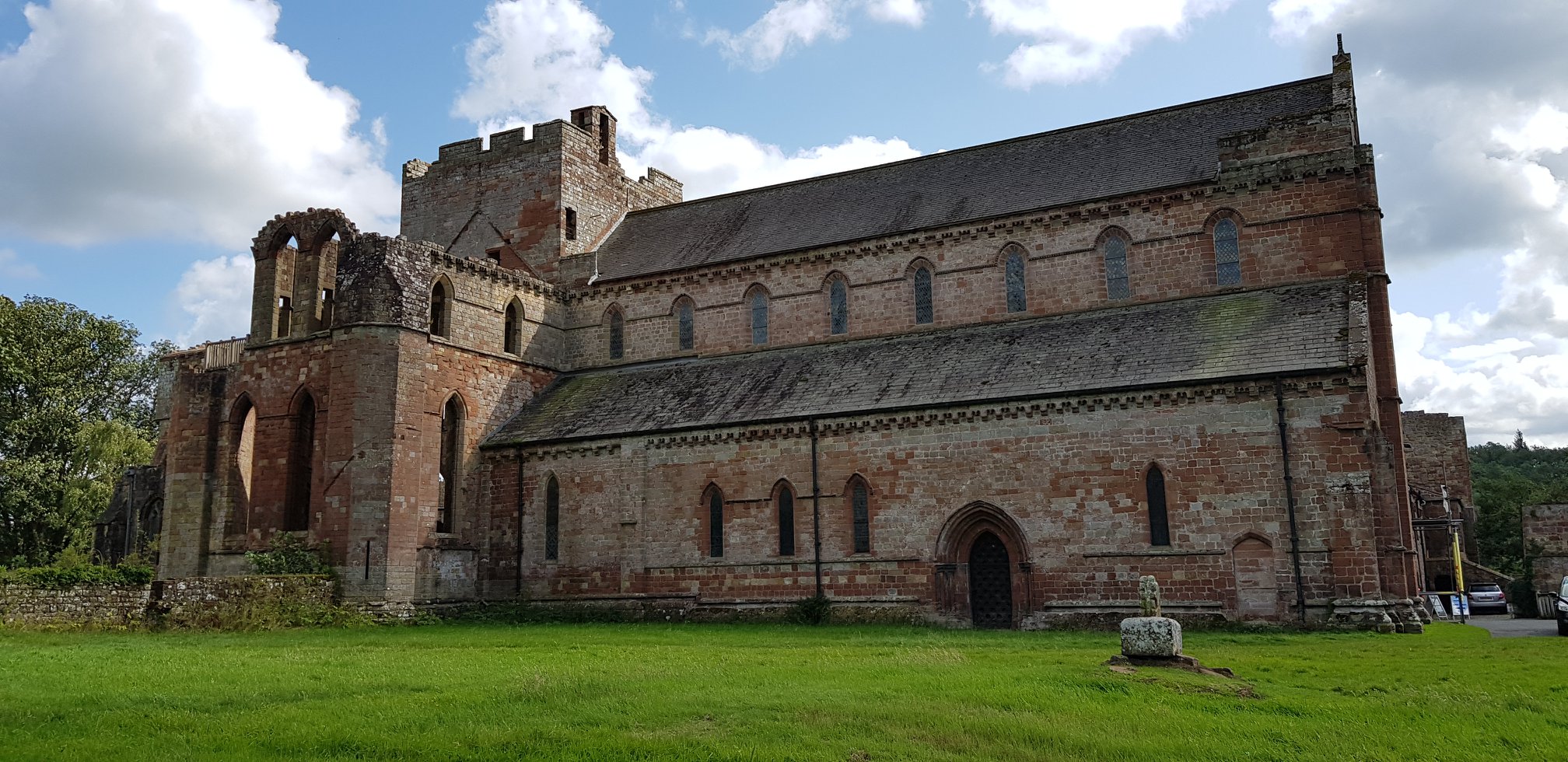 James on Hadrian's Wall Day 2 Carlisle to Lanercost