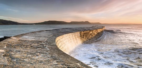 The Cobb at Lyme Regis - South Devon Coast Path