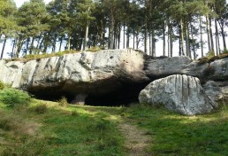 St Cutherbert's Cave on St Cuthbert's Way