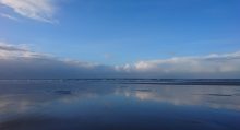 Reflections on St Bees beach