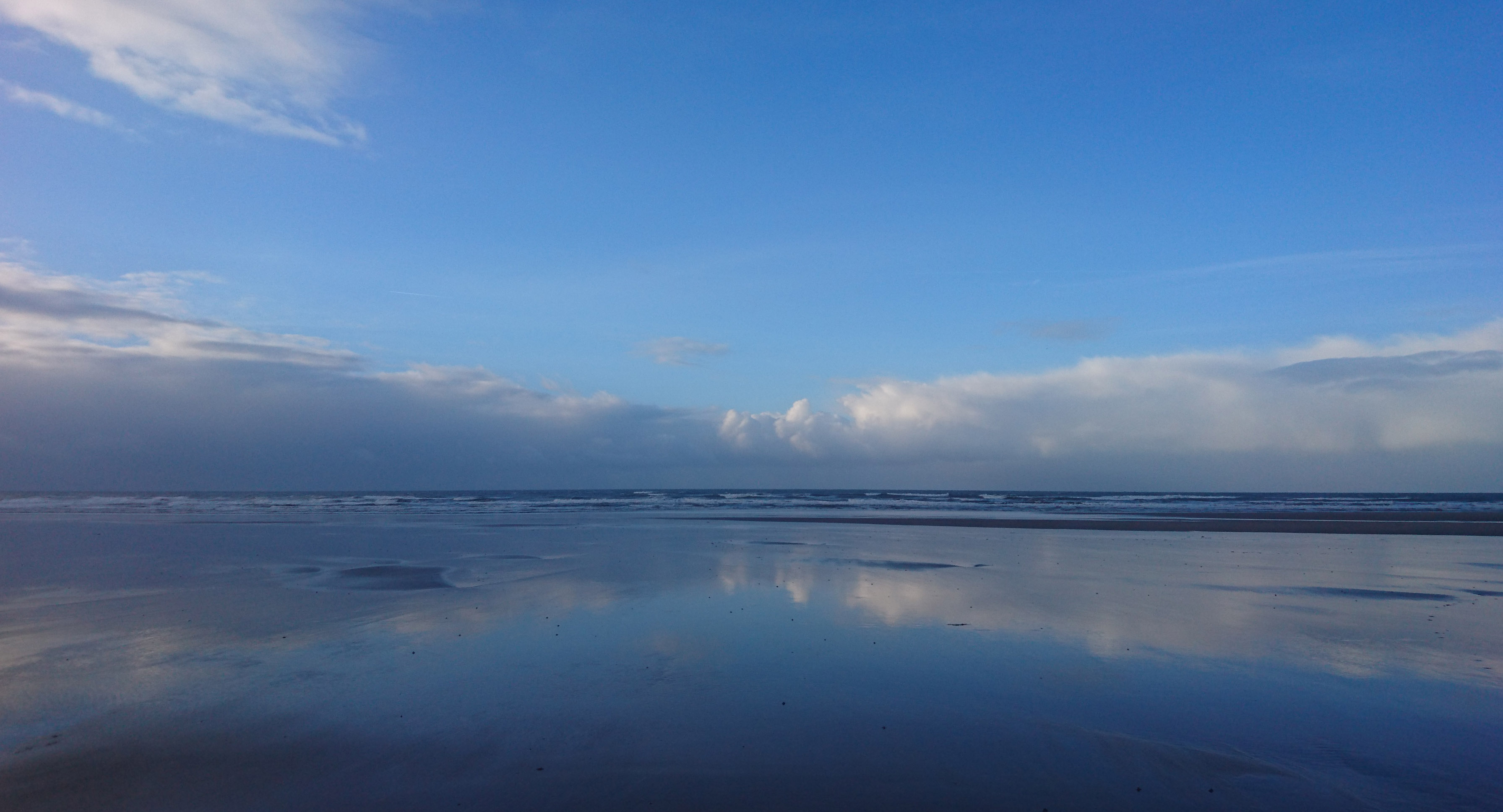 Reflections on St Bees beach
