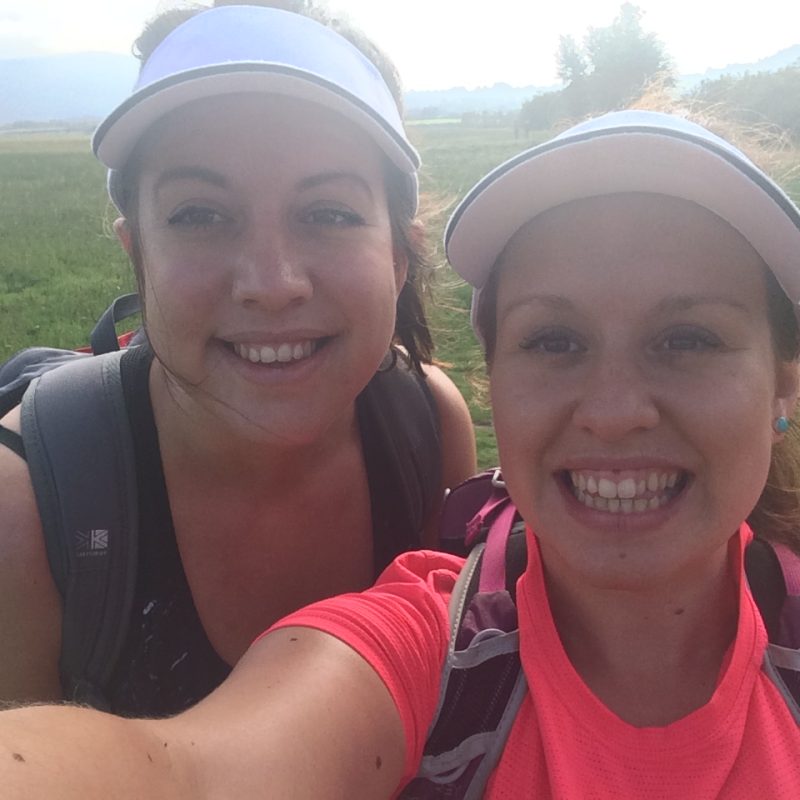 Sisters on the south west coast path