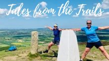 Linda and Leslie on the Coast to Coast Dales and Moors
