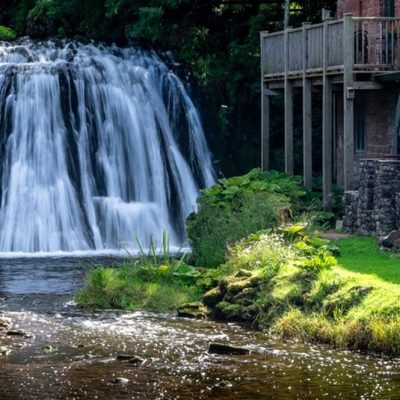 Waterfall near Appleby-in-Cumbri Rutter Force