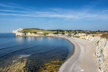 Yarmouth to Brighstone - Freshwater Bay on the Isle of Wight in the south of England