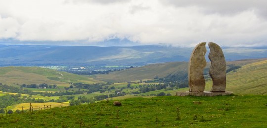 On Lady Anne's Way at Mallerstang