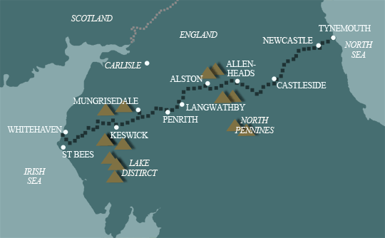C2c Cycle Route Map Sea To Sea Cycling Holidays From Mickledore Travel C2c Cycle Route Map Sea To Sea Cycling Holidays From Mickledore Travel