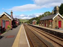 Garsdale Station in Yorkshire Dales