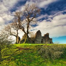 Pendragon Castle in the Yorkshire Dales