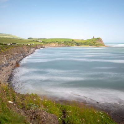 Dorset coastline on the South West Coast Path