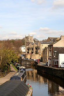 Skipton Start of Lady Annes Way