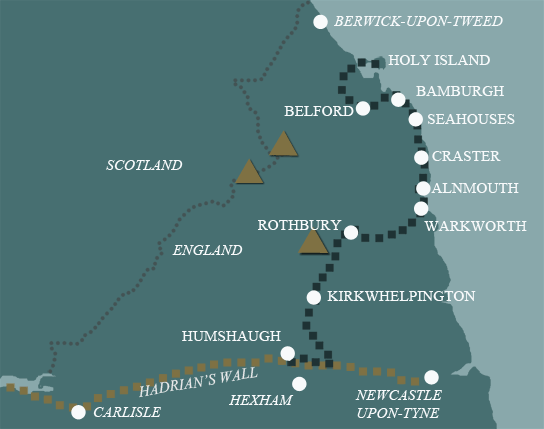 St Oswalds Way Map